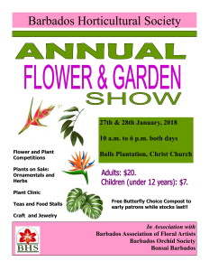 BHS Annual Flower and Garden Show 2018-1