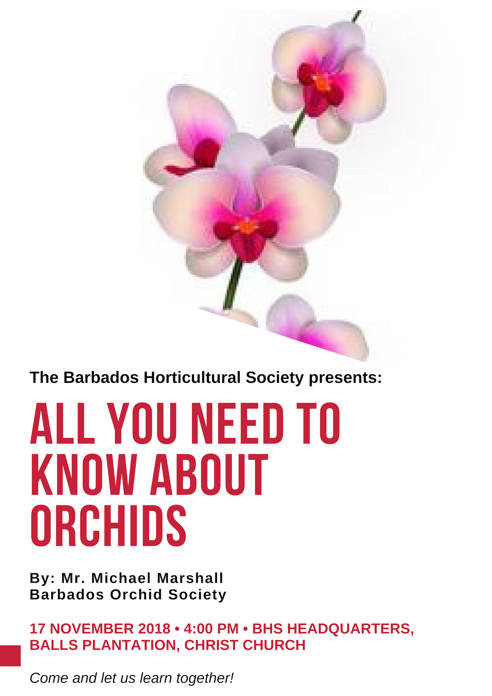 The Barbados Horticultural Society presents_