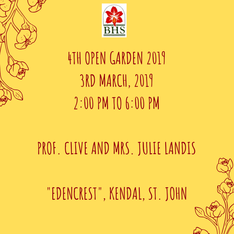 4th Open Garden